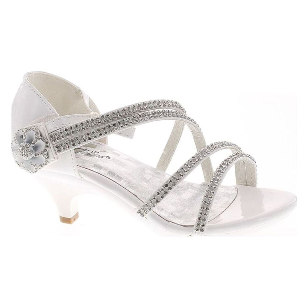 Fabulous Glamour-28K White/White ToddlerG sandals 10 NEW